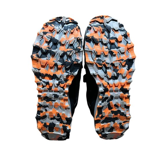 Saucony Peregrine Shield 2 A/C Sneaker Black/Orange Big Kid's Size 7W - Picture 5 of 6